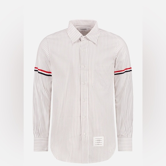 Thom Browne Other - Thom Browne Shirt Striped Long Sleeve Button Down Made in Italy Size 1 MSRP$690+